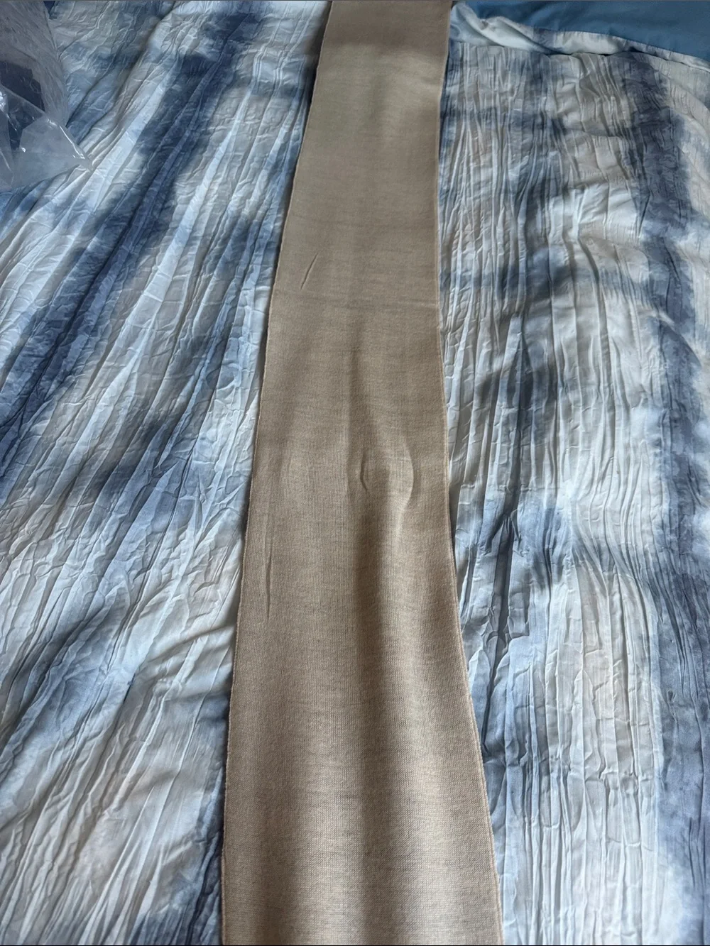 Coach Logo Print Scarf in Pink, Lime & Navy on Cream
